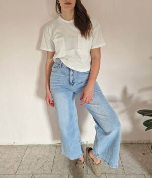 T-SHRT CROP LUMINA TASCA
