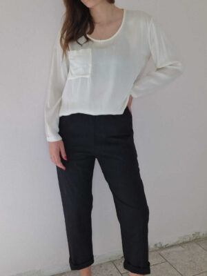 PANTALONE ELASTICO DRITTO