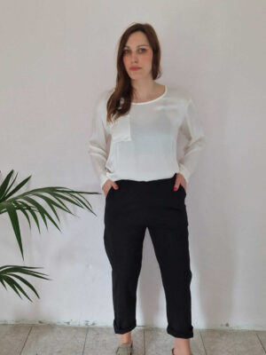 PANTALONE ELASTICO DRITTO