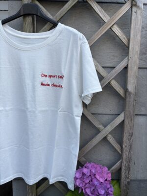 T-SHIRT RICAMO