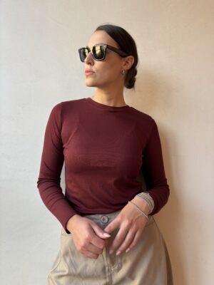 MAGLIA BASIC MATTONE