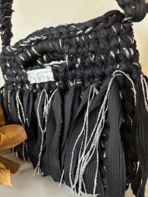 FRANGETTA NERA E ARGENTO