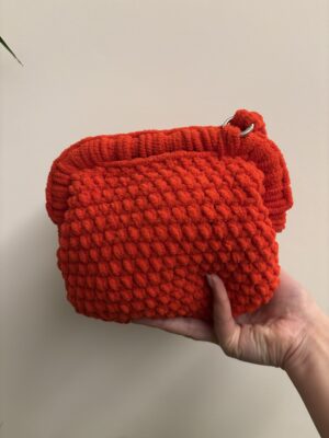 MINI CLUTCH CINIGLIA ROSSA