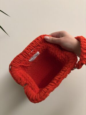 MINI CLUTCH CINIGLIA ROSSA